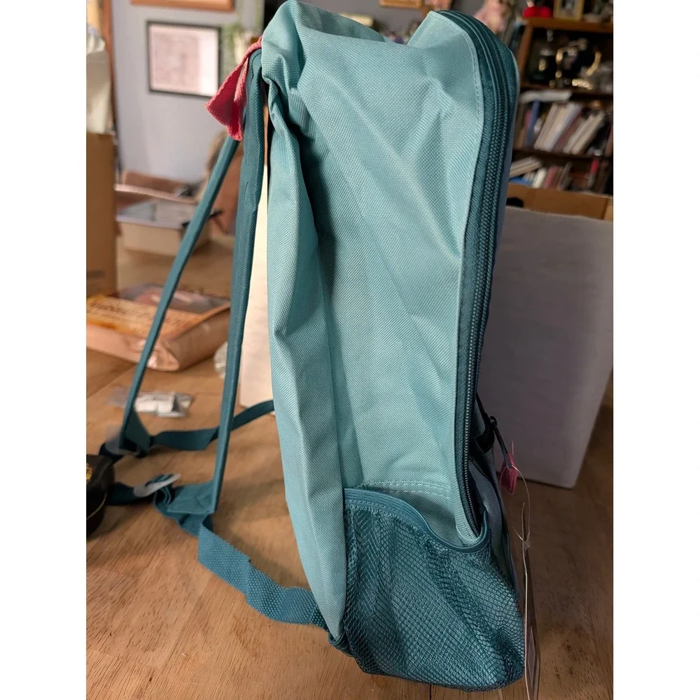 Trailmaker Classic Backpack Light Blue Teal Coral Pink School Travel Daypack NEW